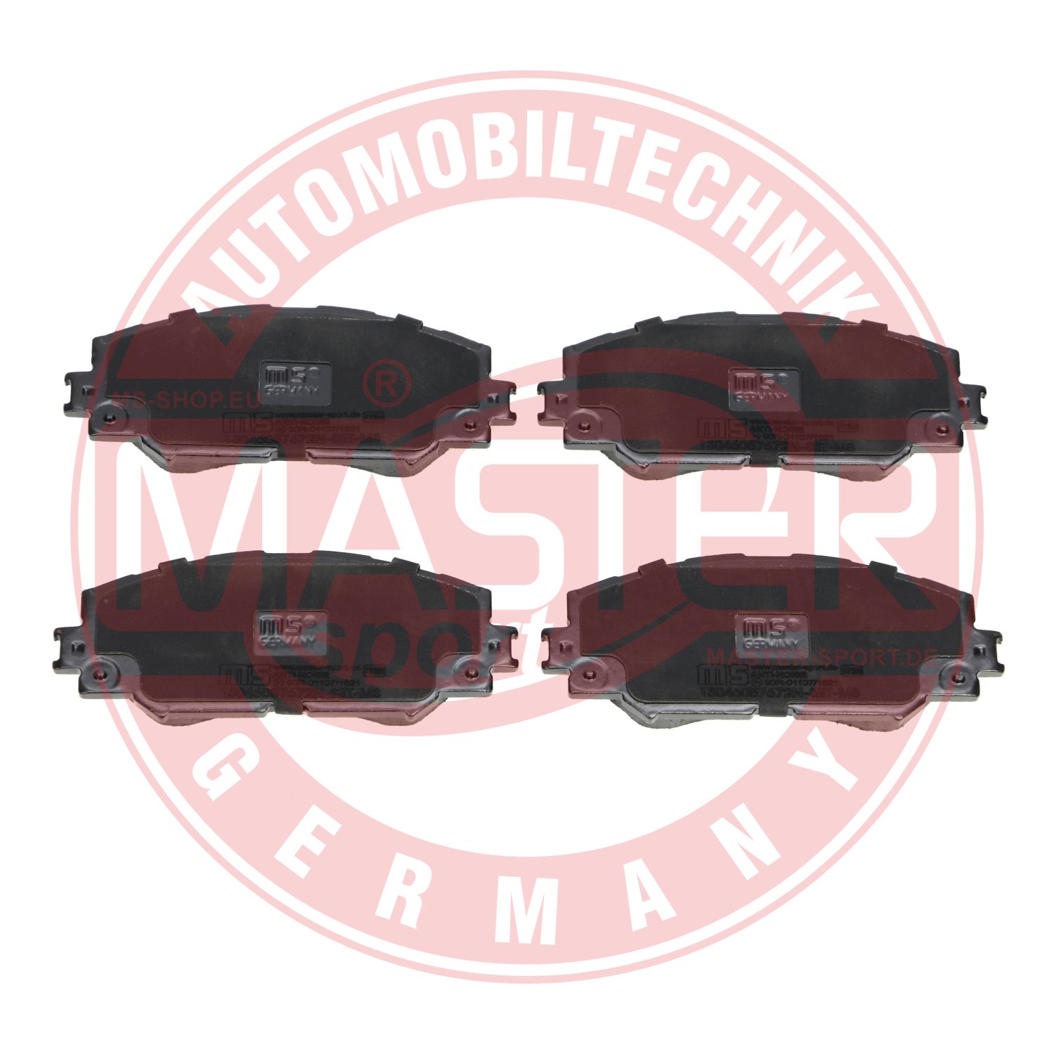 Placute frana MASTERSPORT GERMANY 13046057672N-SET-MS